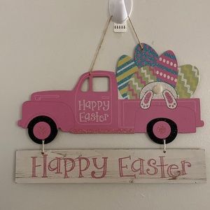Easter truck sign